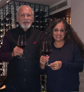 with Serma Chari, Head of Il Dolce Vino Project of IICCI in india